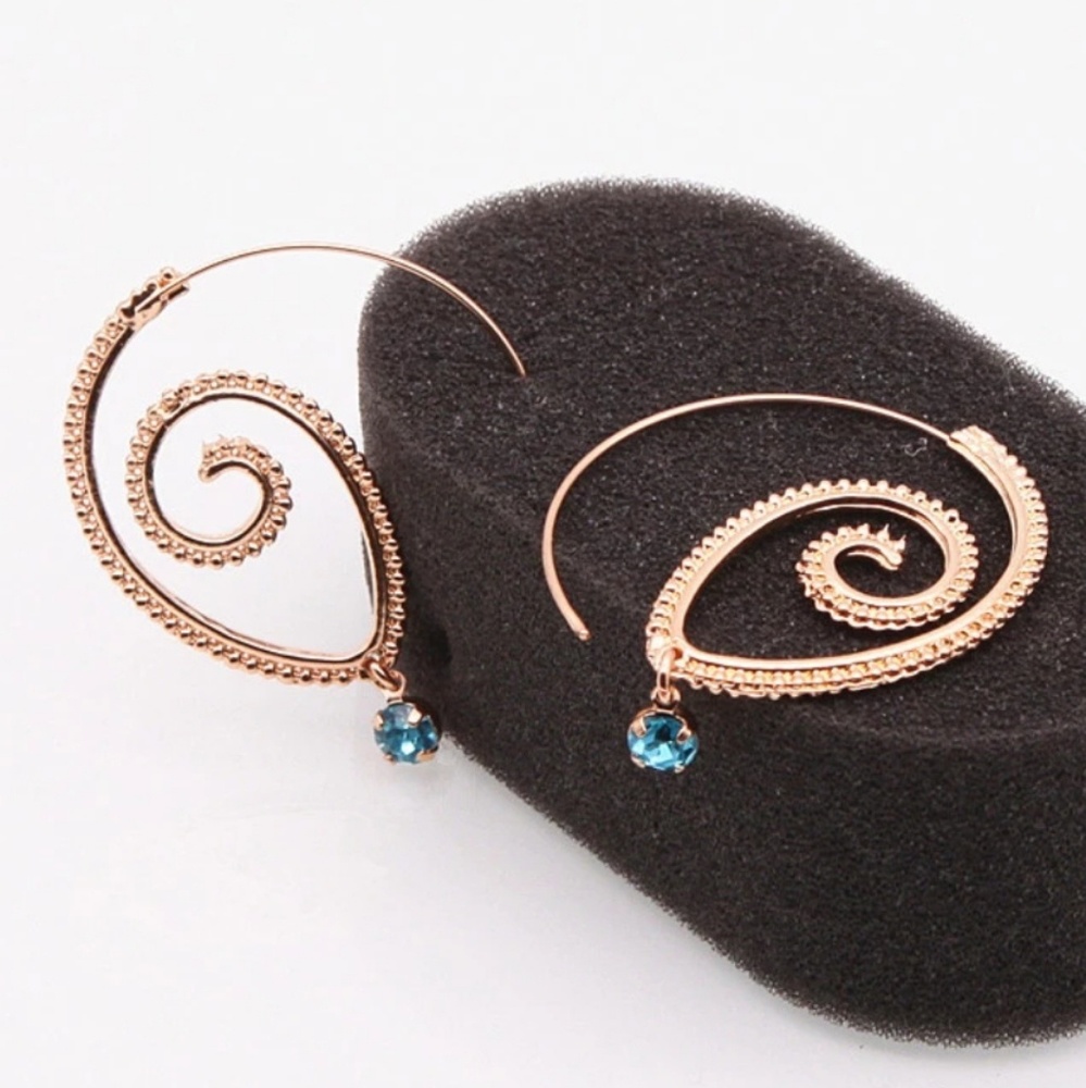 Gypsy Boho Fun Fashion Lightweight Earrings Gem - Picture 6 of 6